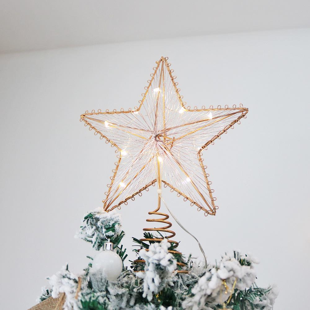 Luminous White Christmas Tree Set 2025: DIY High-End Decoration for Your Living Room