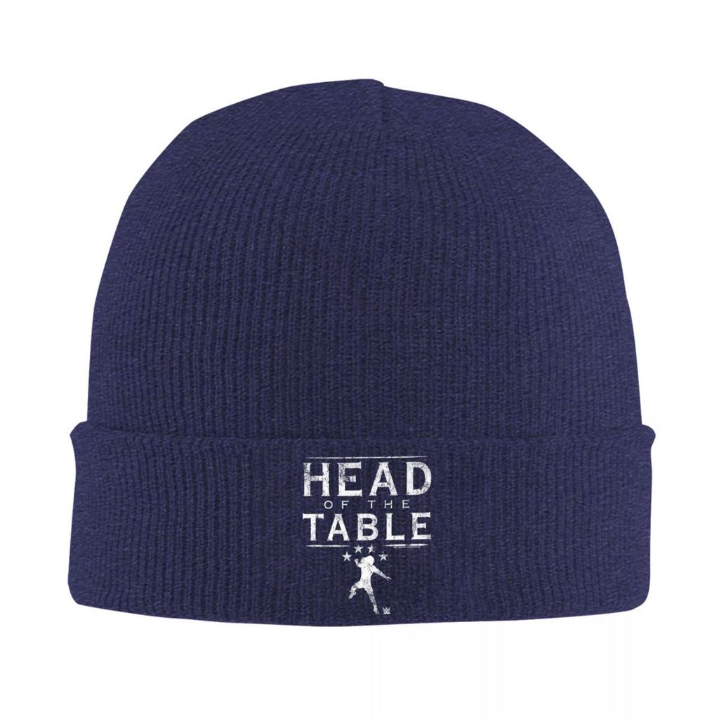 Roman Reigns Head Of The Table Knitted Hats Quality Winter Gifts Men Women Headwear Knitted Caps