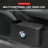 1 Pz Mini Cestino Portatile da Appendere per Auto Cestino Cestino per Rifiuti con Coperchio Per BMW Serie 1 3 5 7 M3 M5 F01 F20 F10 F13 F16 F34 E84