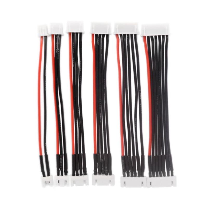 1S 2S 3S 4S 5S 6S 7S 8S LiPo Balance Cable Charging Power Extension Wire 10~30CM For RC Drones Rechargeable Lipo Battery DIY Toy