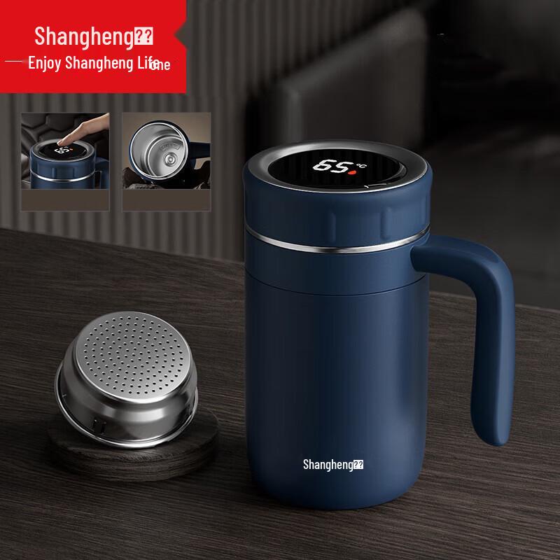 Shangheng 316 Stainless Steel Smart Temperature Display Thermos