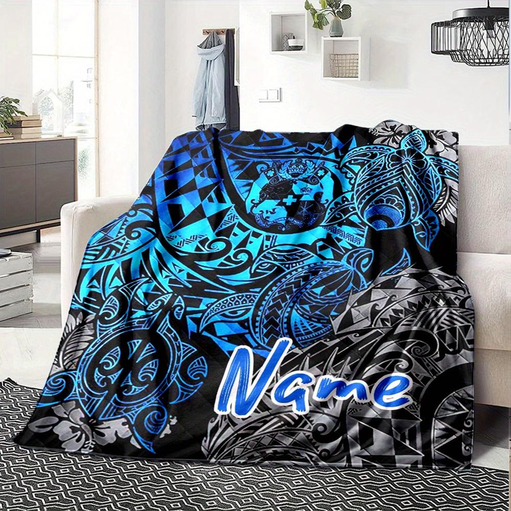 Tattoo Customize Your Name Blanket Warm Comfortable And Soft Blankets Are Suitable For Home Lunch Break Blanket Office Sofa Sofa Gift To Relatives And