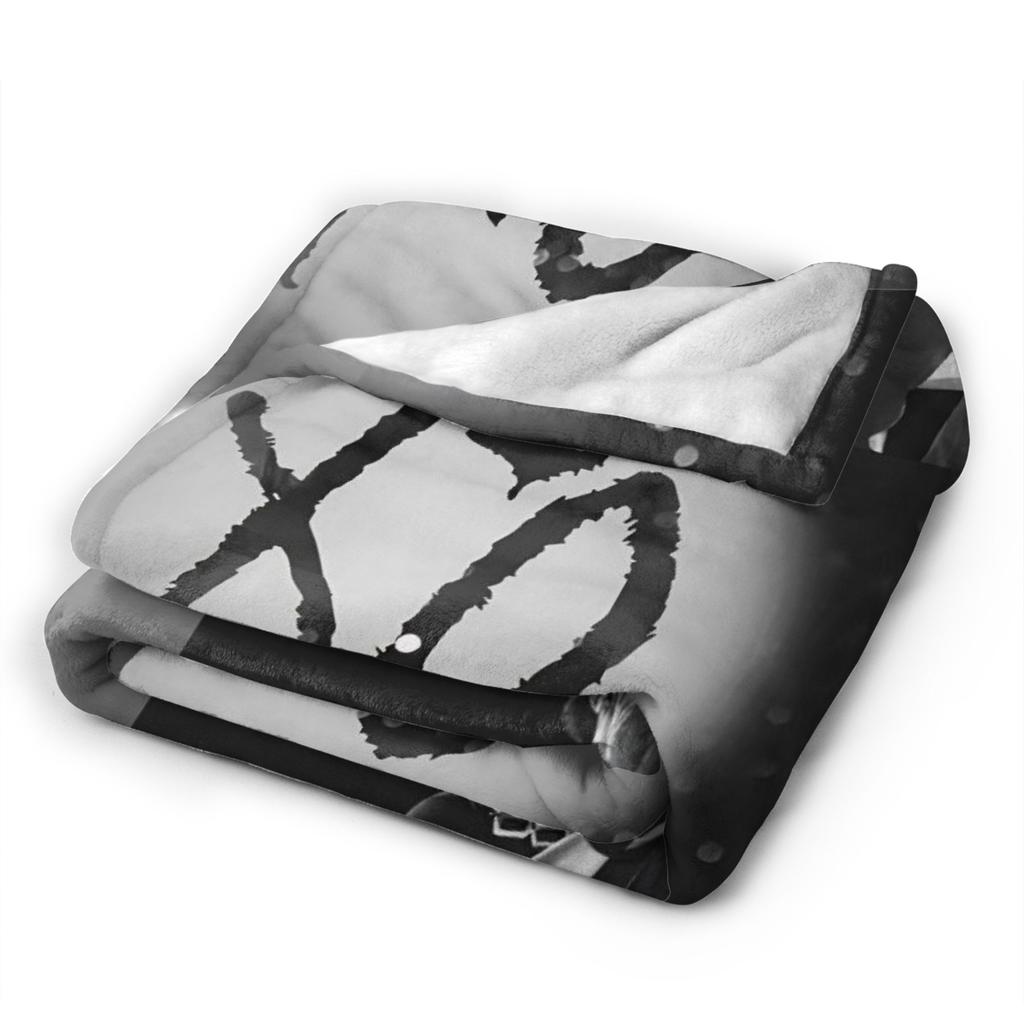 The Weeknds Super Soft Blankets Boy Girl Plush Bedding Throws Aesthetic Outdoor Flannel Bedspread Sofa Bed Cover