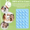 Anteel MAX-Sized Silicone Suction Phone Case Adhesive Mount, Durable, Hands-Free Sticky Phone Holder, Upgraded Thickened and Enhanced Suction Power