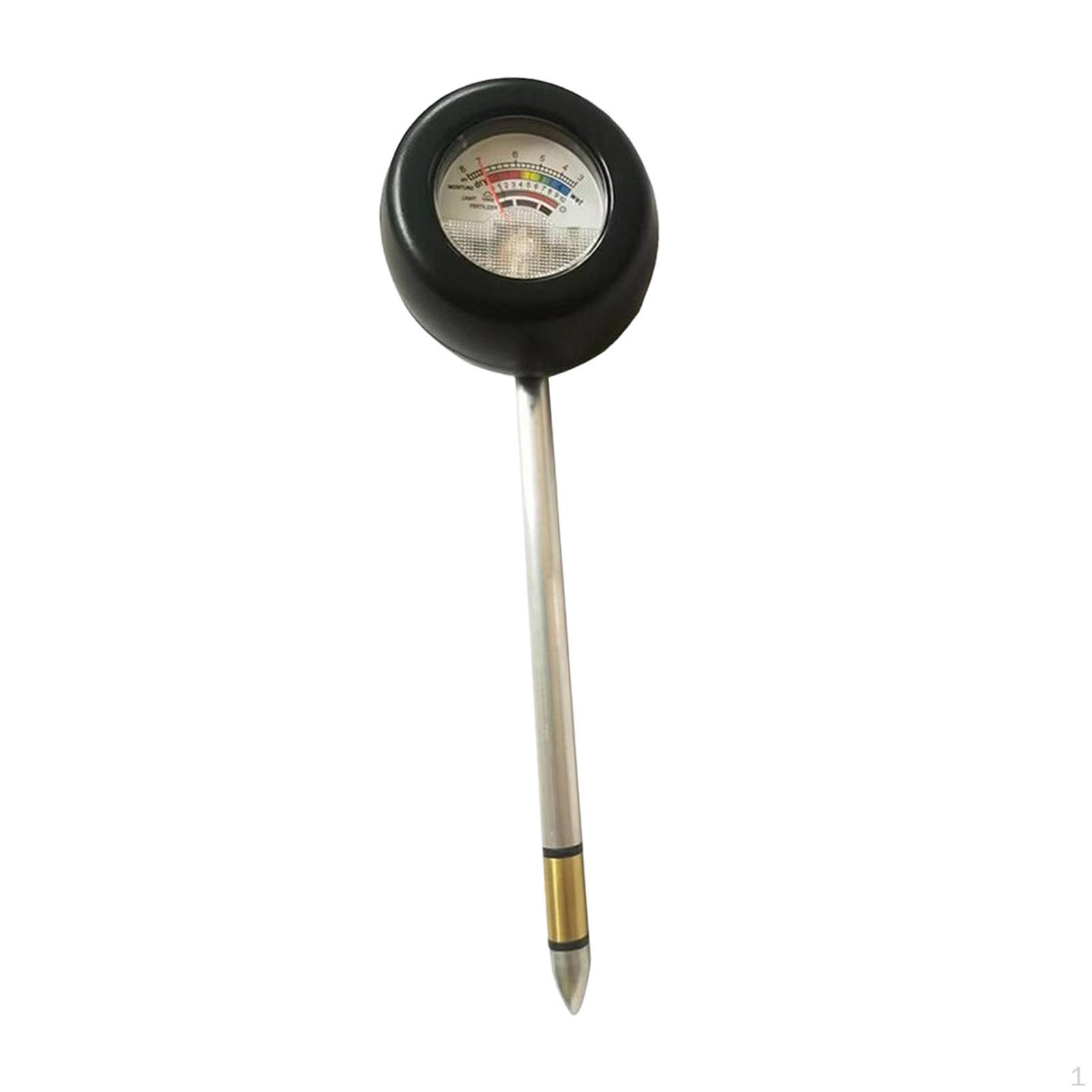 

Soil Tester PH Meter Easy to Use Moisture Sun Light Fertility for
