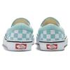 Vans Classic Slip-On Canvas Checkerboard Low Top Skate Shoes Unisex Sneakers Blue White VN0A7Q5DH7O