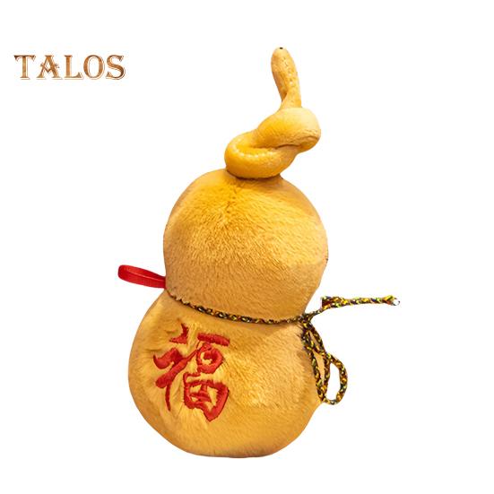 Kürbis-Plüschtier, chinesische Sternzeichen, Kürbis-Plüsch, chinesisches Neujahrs-Plüsch, Kürbis-Maskottchen, Plüschpuppe für die Dekoration des Frühlingsfests