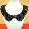 Faux Pearl Fake Collar Women Beaded False Collar Choker Detachable Retro Fake Collar for Sweaters Dresses Dating Wedding