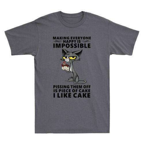 Making Everyone Happy Is Impossible Pissing Them Off Is Piece of Cake T Shirt Unisex T-Shirt S