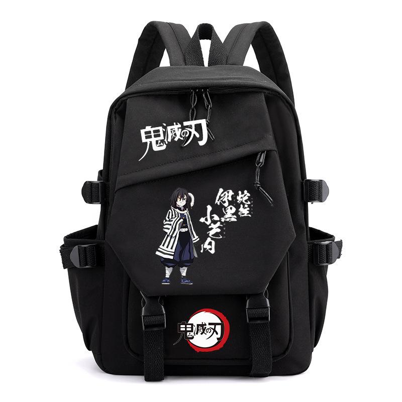 Japan Cartoon Comics Demon Slayer Instagram Backpack, Japanese Retro Style, Large Capacity Student Backpack 0016 KTB