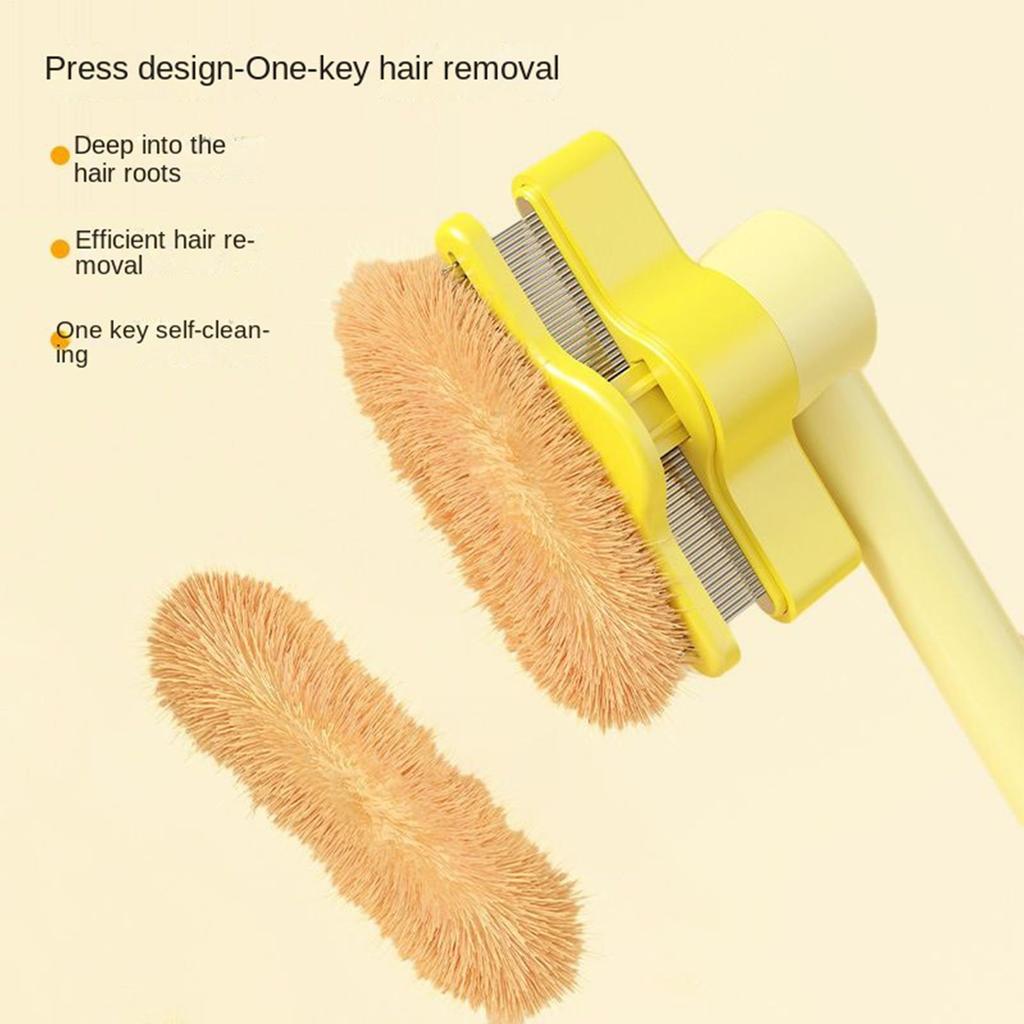 Slicker Brush for Cats 180 Rotation Dog Dematting Tool Puppy Undercoat Brush for Daily Routine Busy Professionals Pet Parents