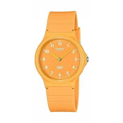 Montre - CASIO - MQ-24B - Mixte - Jaune - Quartz - Analogique