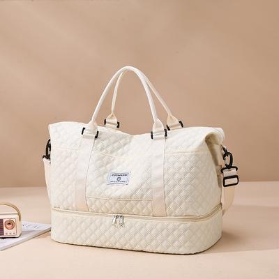 Travel Bag Large Capacity Storage Bag Dry and Wet Separation Separation Shoes Bags Wear-Resistant Fitness Bag