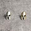 Retro Brass Spartan Warrior Helmet Knife Beads Lanyard Hangings Jewelry DIY Paracord EDC Outdoor Carabiner Pendants Accessories