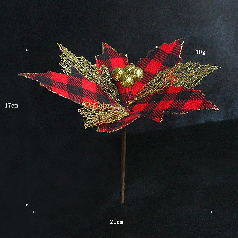 Christmas Wreath Accessorieschristmas Tree Cuttings, Decorative Flowers, Lattice, Gold Dust, Christmas Flowers, Photo Props