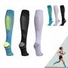 1Pair Breathable Fitness Long Leg Socks Knee High Cycling Socks Sports  Compression Socks  Running