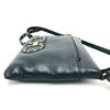 Salvatore Ferragamo Gancini Bag Shoulder Bag Leather Black/GoldHardware