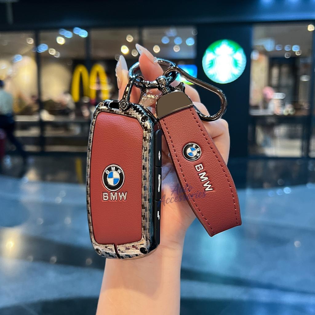 DKHN5 Car Key Case Case Shell Holder Protector Fob for BMW X1 U11 X7 G07 XM G09 I7 7 Series G70 LCI iX I20 U06 G81 M3 2023 Accessories