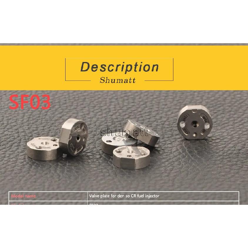 4Pcs SF03# Diesel Injector Orifice Plate 529# SF03 BGC2 Control Valve for Common Rail injectors 23670-30420 23670-0L090