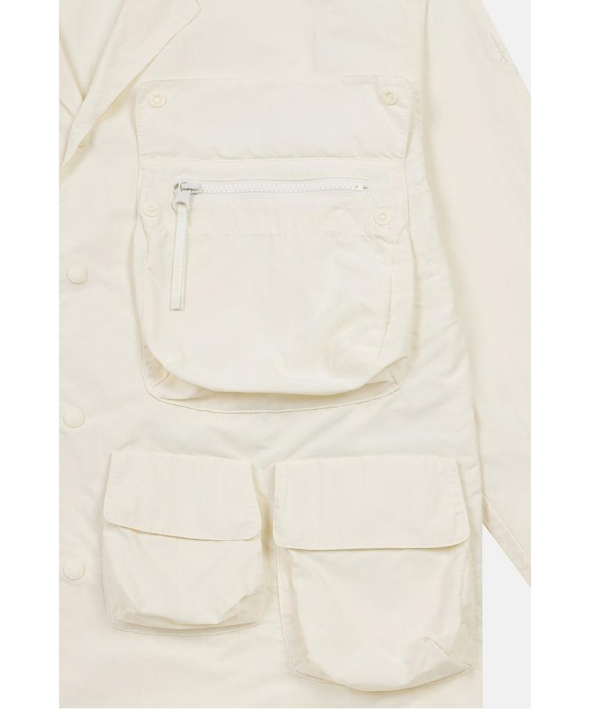 Kolon Sport [Atelier Line] Men'S Multi-Pocket Work Shirt 6Mjjs26501Cre