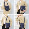 Men Small Crossbody Bag Multi-Pocket Sling Bag Waterproof Lightweight Shoulder Bag for Street Work Commuting