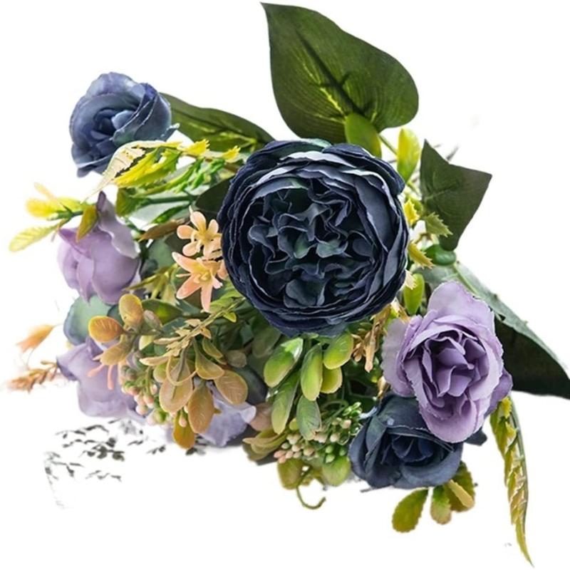 32cm Pfingstrose Simulation Blumenstrau Wohnzimmer Dekoration Lila  Knstliche Blumen Fake Blumen Hochzeit  zu niedrigen Preisen im Onlineshop  Joom kaufen