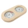 1pcs Wooden Sauna Thermometer Sauna Hygrothermograph Thermometer Celsius