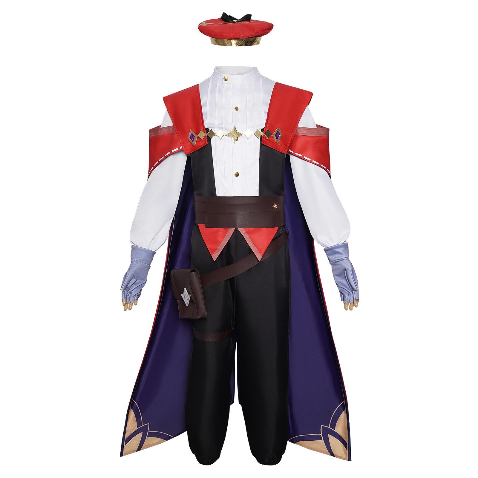 

Roco Kingdom World Cos Suit Mage Enzo Cosplay Secondary Stage Suit 120