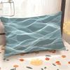 Wave Pattern Decorative Pillowcase Suitable For Sofa Bedroom Car Pillow Cover Cushion Rectangular Back Cushion