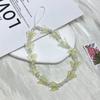Butterfly Beaded Butterfly Cellphone Lanyard Anti-lost Crystal Clear Candy Colors Cellphone Keychain Sweet Kawaii