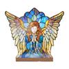 Acrylic Catholic Statue Desktop Decoration Religious Gift for Home Church Display Feature High Transparency Durable Portable Construction