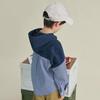 DuoDuoJia Boy's Fashion Hooded Spliced Jacket