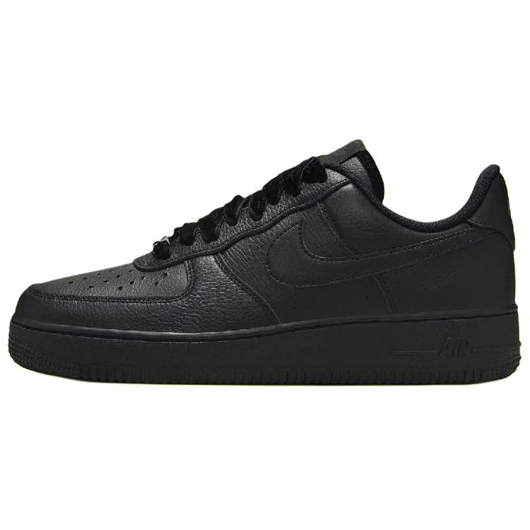 New Nike Air Force 1 Low Top Skateboard Shoes Unisex Black HV4403-001