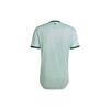 Adidas Camiseta Casual de Manga Curta com Bloco de Cores para Homens Tops Verde Menta H45464