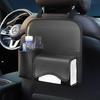 Car Seat Back Organizer Hanging Bag Multi-function Tissue Storage Box Holder Auto Backseat Cup Phone Pocket Interior Accessoire