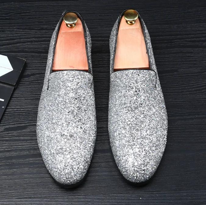 Shoes for Men Platform Dress Shoes Fashion Designer Slip On Loafers Man Italian Luxury Brand Party Wedding Shoe Zapatos Hombre