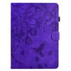 For Amazon Kindle Paperwhite (2021) 6.8 inch Case Flower Bird Imprinted Card Holder Leather Cover