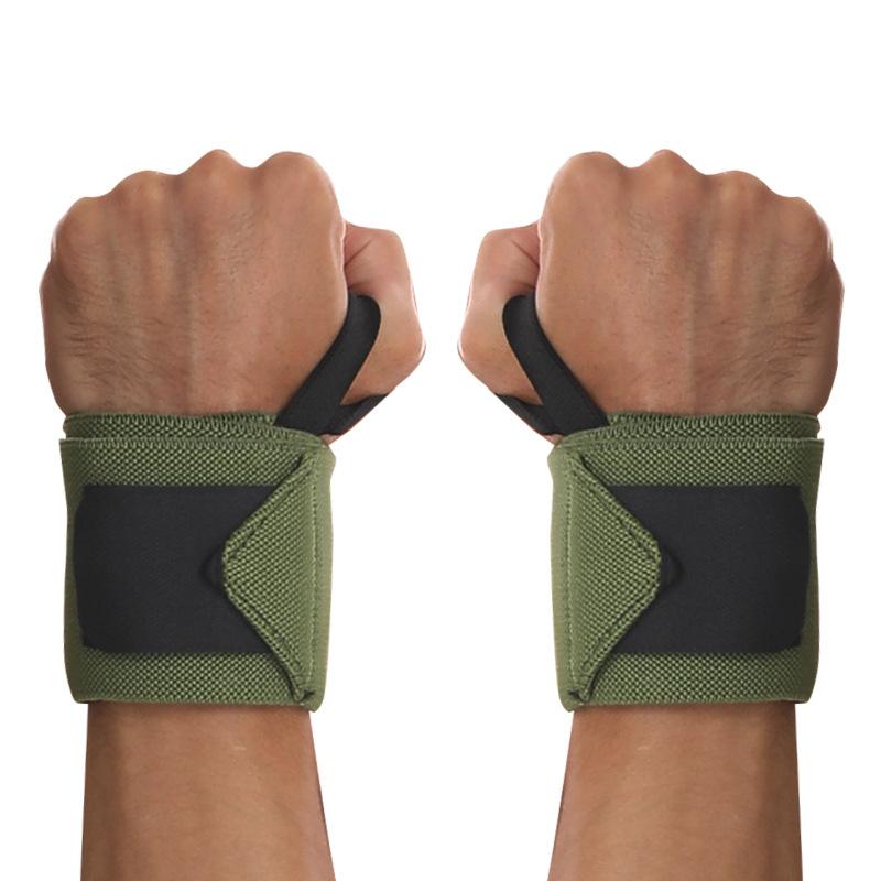 1pc Fitness Wrist Wraps Levantamento de peso Ginásio Alças de pulso Cross Training Acolchoado Polegar Brace Strap Power Hand Support Bar Pulseira