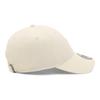 New Era Casual Classic Cotton Cap with Metal Flag Logo and Chrome Free CC Flag and CHR TTAN White, Wordmark,