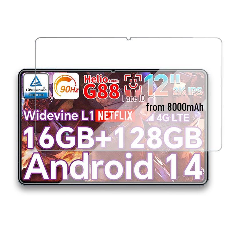 Blackview Mega3 12-inch HD Tempered Glass Screen Protector