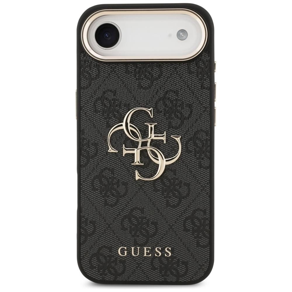 Guess 4G Big 4G Classic Logo Case for iPhone Air Black Gold