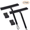 Shower Squeegee for Glass Doors Silicone Squeegee with Hook Bathroom Shower Mirrors Tiles and Car Windows Streak Free Cleaning