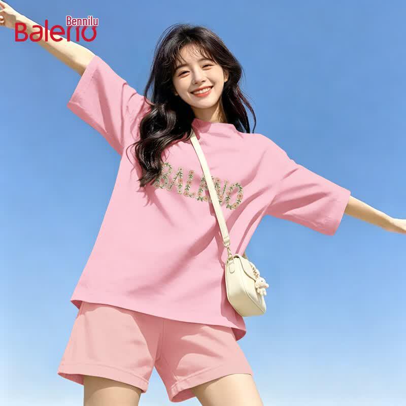 Baleno Women s Summer Casual Two-Piece Set S