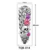 Full Arm Tattoo Sticker, Full Arm Big Picture Tattoo Sticker, Flower Arm Tattoo Sticker Tattoo