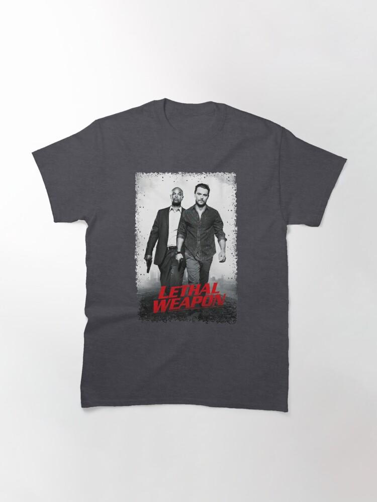 Lethal Weapon Action Movie American Police Motivational Lethal Weapon Buddy Cop Retro Wave Classic T-Shirt