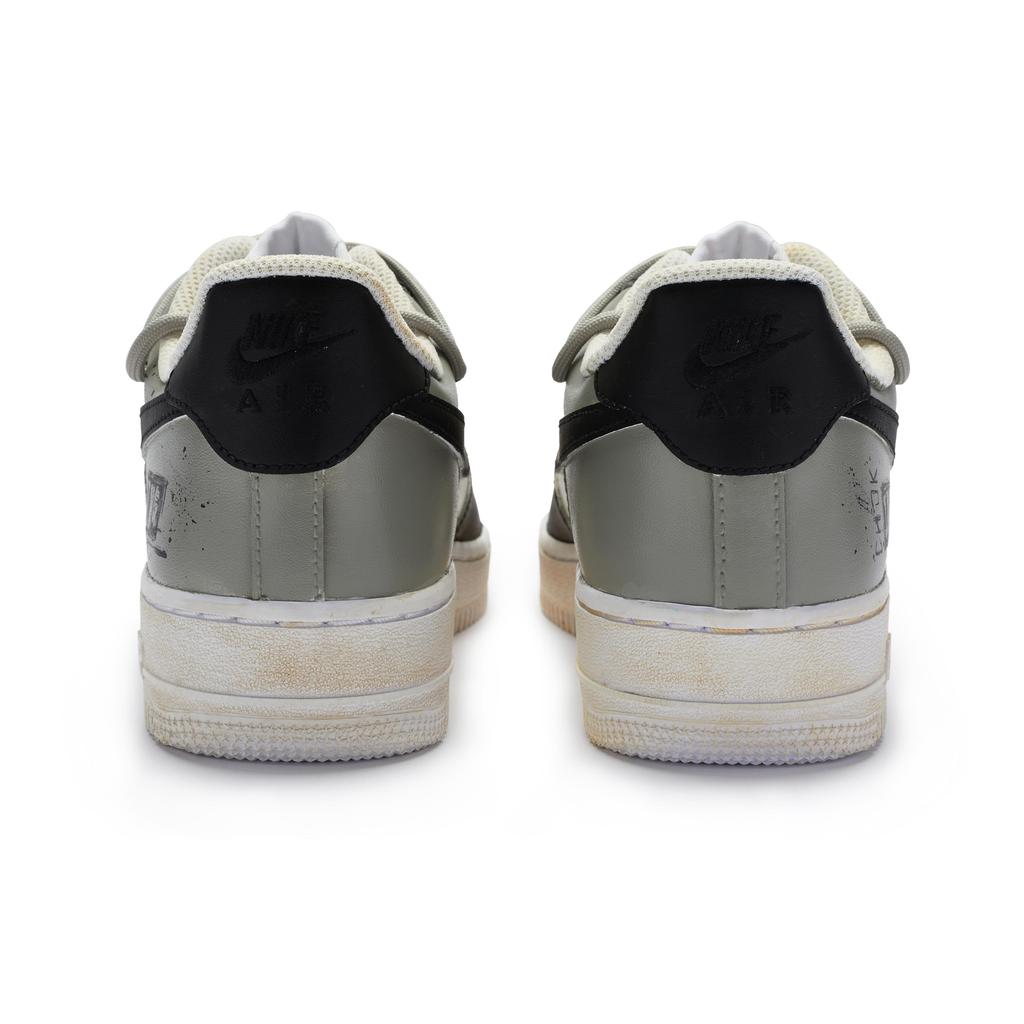 Nike Air Force 1 811 Manufacturing Slip Resistant Low top Skateboard Shoes Men's Black White Gray CW2288-111(Team80-)