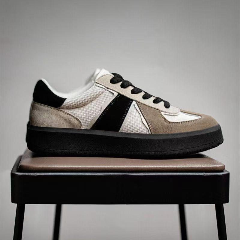 Men S Thick Sole Casual Sports German Trainer Shoes