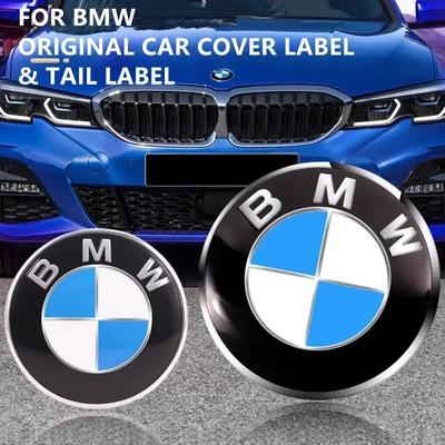 74mm 82mm Emblème Logo Capot Avant Voiture Badge Coffre Arrière Pour BMW E30 E38 E39 E46 E60 E61 E90 X1 X3 X4 X5 X6 E70 E83 X5 F10 F30 F32