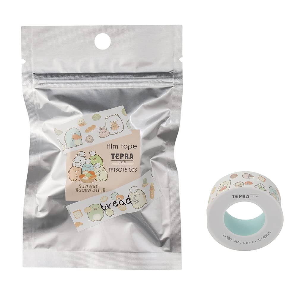 King Jim Lite Film Sumikko Gurashi Bread  Tepra  Tape, TPTSG15-003