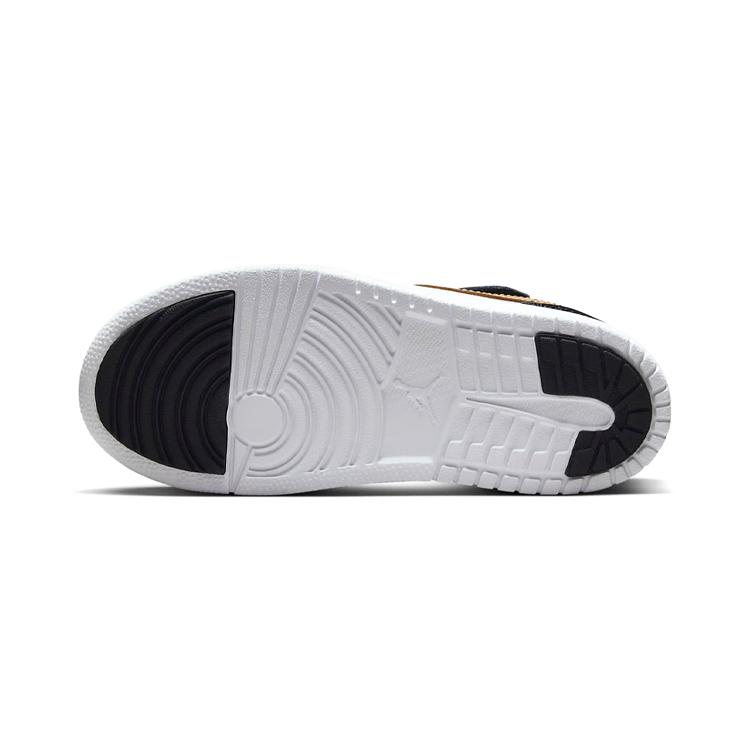 New Jordan 1 Low ALT Black Metallic Gold White PS DZ6318-071